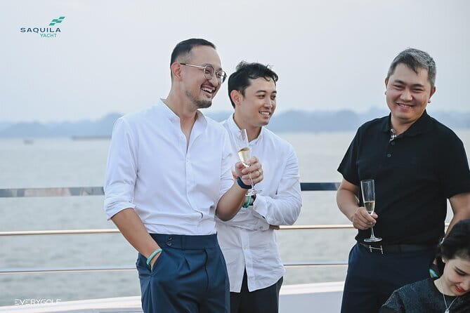 From Hanoi: 1-Day Halong 5-Star Cruises with Big & Small Groups - Sundeck Time, Seafood Lunch, and the Sonata Live Music