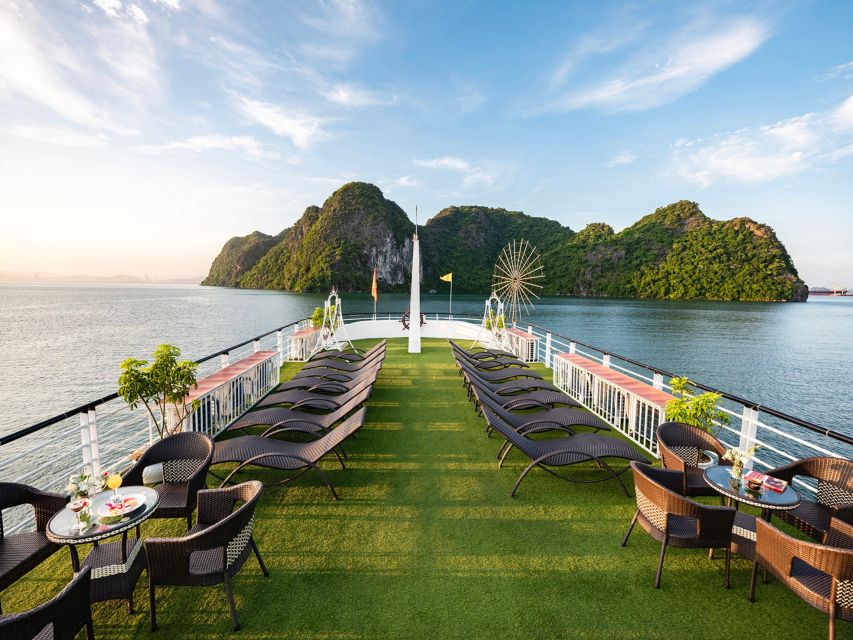 From Hanoi: Ha Long Bay Luxury Day Cruise with Buffet Lunch - Luon Cave Kayak Time: Quiet Water and Wildlife Chances