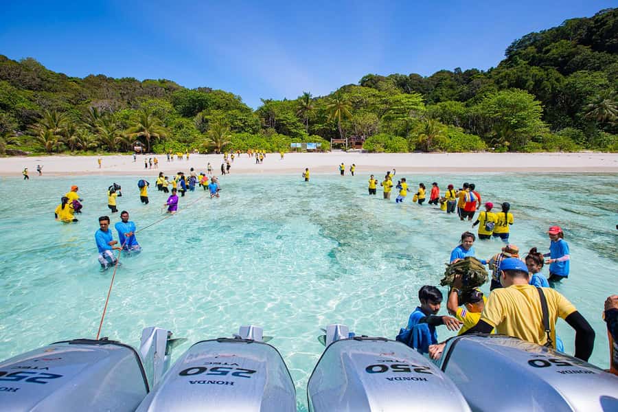 From Khao Lak: Similan Islands Day Trip by Luxury Catamaran - Price value check for $120