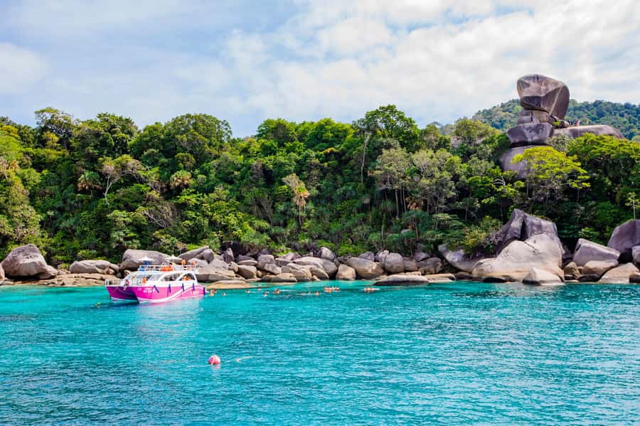 From Khao Lak: Similan Islands Day Trip by Luxury Catamaran - Koh Miang (Island 4) and Princess Bay: beach time that doesn’t feel rushed