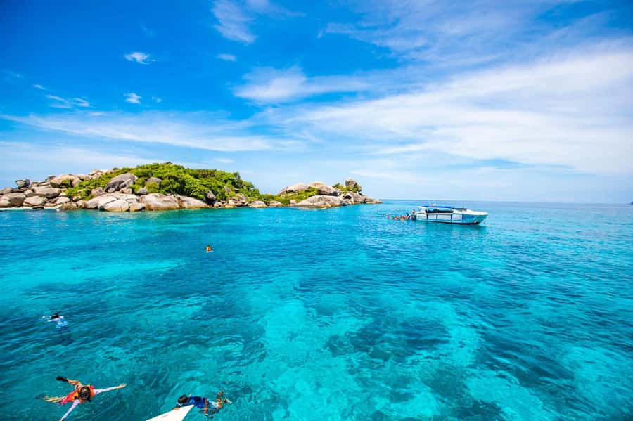 From Khao Lak: Similan Islands Day Trip by Luxury Catamaran - Koh Similan (Island 8) and Sailing Rock: the photos plus the viewpoint climb