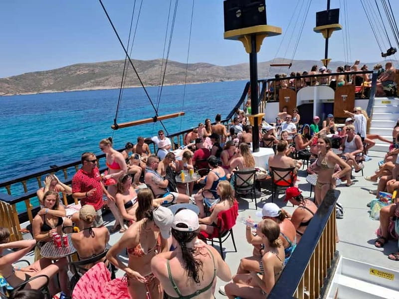 From Kos:A full day cruise in the newest luxury vessel! - Greek BBQ lunch and the onboard costs you should plan for