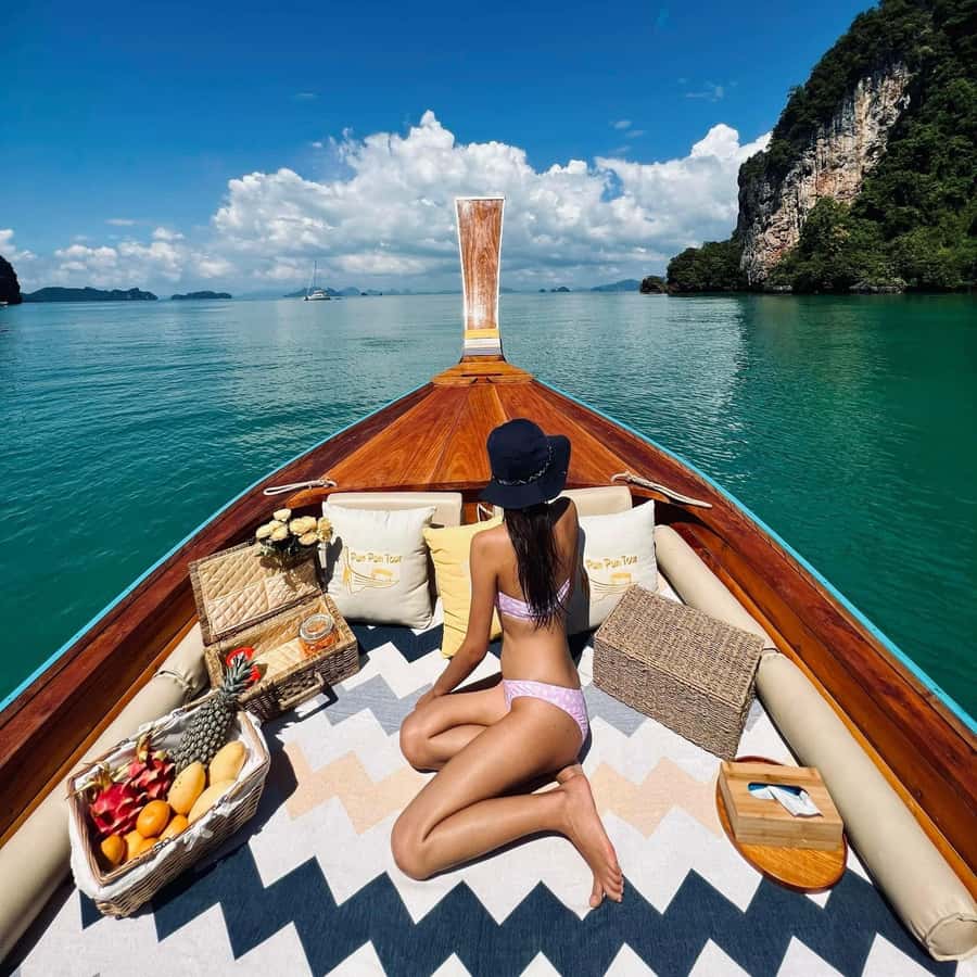 From Krabi : Private Luxury Longtail Boat - Private Longtail Boat on Krabi’s Water: What Luxury Actually Means Here