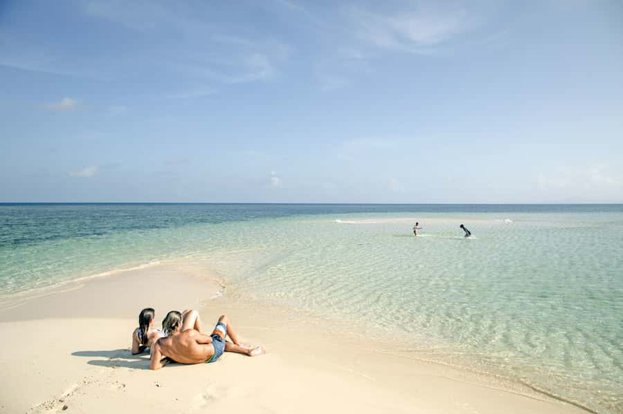 From Port Douglas: Outer Reef Cruise by Luxury Catamaran - The sailing catamaran ride: comfort plus Daintree views