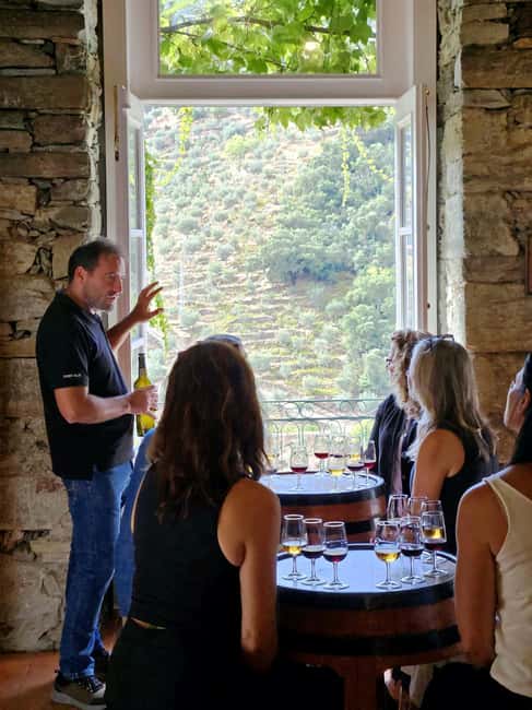 From Porto: Premium Douro Valley 4 Vineyards Tour with Lunch - First Vineyard Tasting: The “Set the Tone” Hour