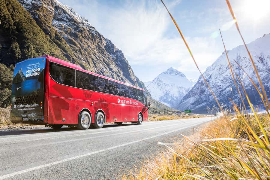 From Queenstown: Milford Sound Day Trip on Premium Coach - Milford Sound Nature Cruise: Mitre Peak, Stirling Falls, and the close-up factor