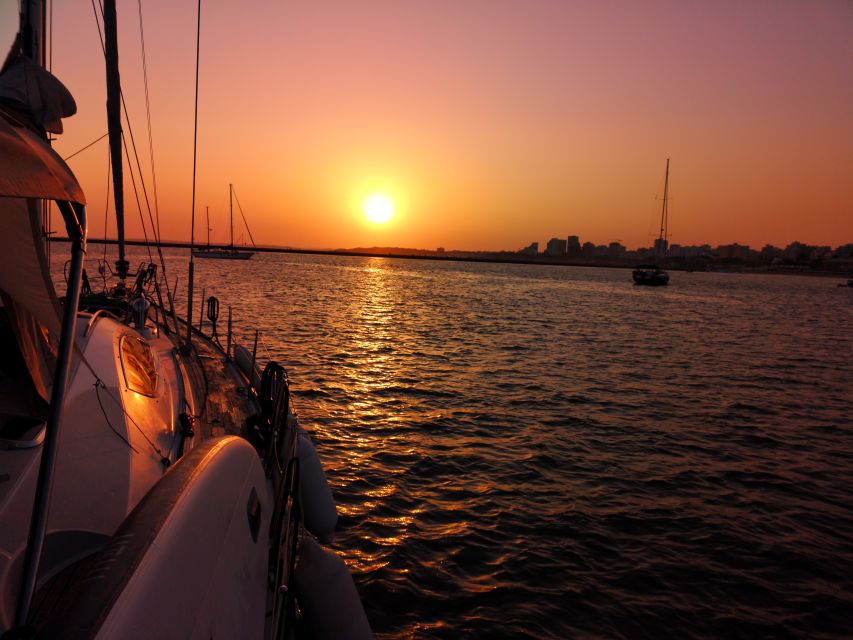From Vilamoura: Sunset Tour on a Luxury Sailing Yacht - Falésia Beach Clay Cliffs and Tomato Beach: The Coast’s Visual Payoff