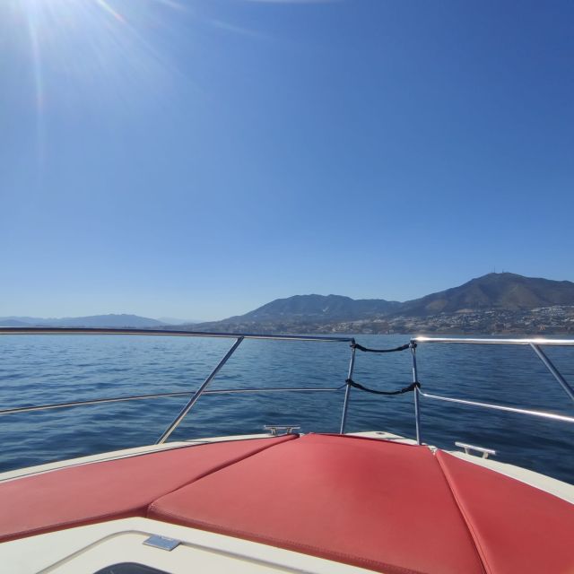 Fuengirola: Luxury Private Boat Rental With Skipper - Drinks and snacks that actually match the time you book
