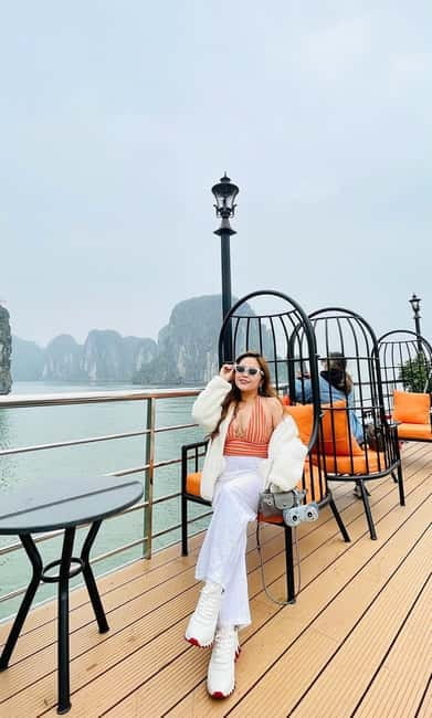 Full-Day Halong Bay Luxury Amethyst Cruise(All destinations) - Titop Island: Swim, Sun, and the View Hike