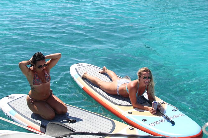 Full Day Private Charter on Luxury Catamaran Sailing. - Living on the catamaran: bean bags, hammocks, and paddle boards
