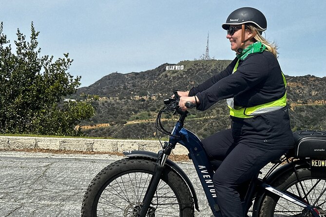 G'day LA by Luxury E-Bike: Griffith Park, Observatory to LA River - The Hollywood Sign route: Observatory views plus Gavin’s Rockin’ Ridge