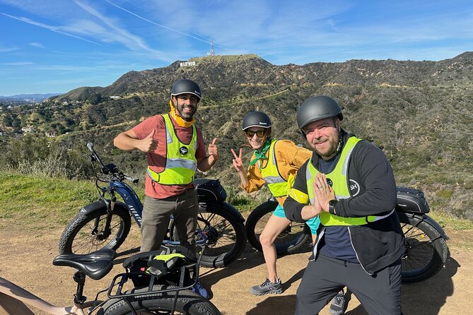 G'day LA by Luxury E-Bike: Griffith Park, Observatory to LA River - Mount Hollywood Drive and the Notch: panoramas that stretch across LA