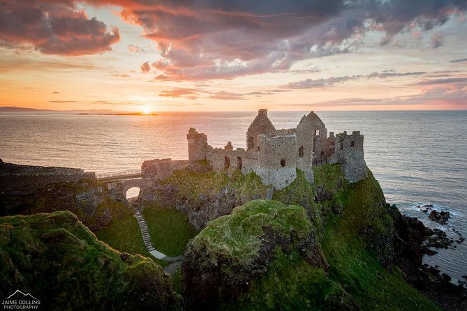 Giant's Causeway Tour from Belfast - Luxury Bus + Castles Tour - Dunluce Castle ruins: Game of Thrones atmosphere at sea level