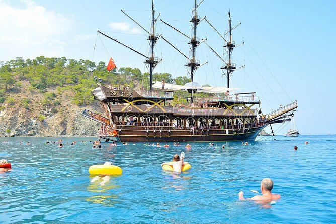 GONSTER : Luxury Pirate Boat Trip Lunch & Soft Drinks & Transfer - Luxury Pirate Boat Day From Antalya to Kemer: What You’re Really Paying For