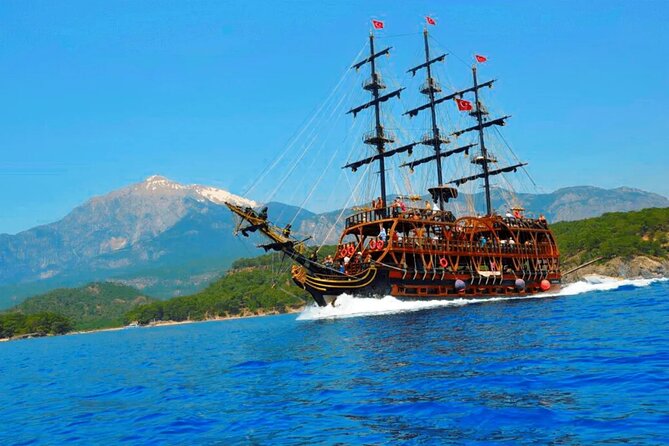 GONSTER : Luxury Pirate Boat Trip Lunch & Soft Drinks & Transfer - Onboard Atmosphere: Foam Party and Animations That Keep the Ship Alive