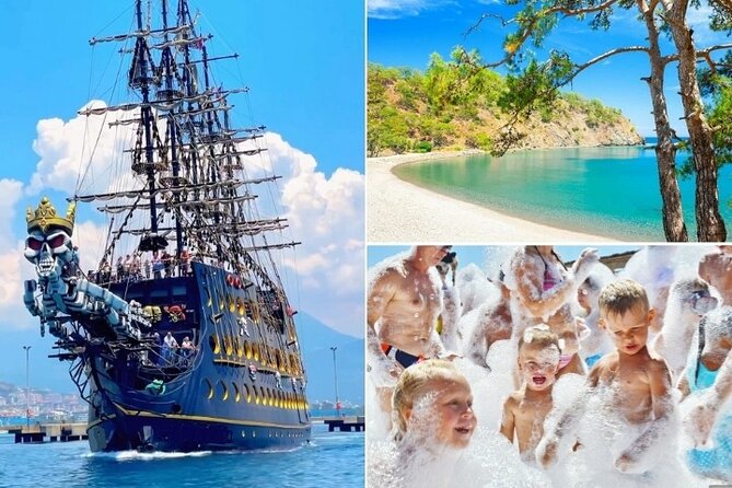 GONSTER : Luxury Pirate Boat Trip Lunch & Soft Drinks & Transfer - Getting From Antalya to Kemer: The Part You Should Time Properly