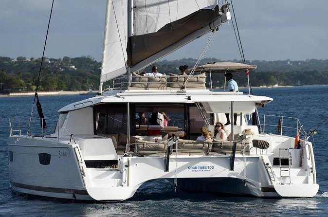 Good Times Too Premium Catamaran Lunch Cruise - Lunch on a Boat: Caribbean Buffet Plus Vegetarian and Vegan Options