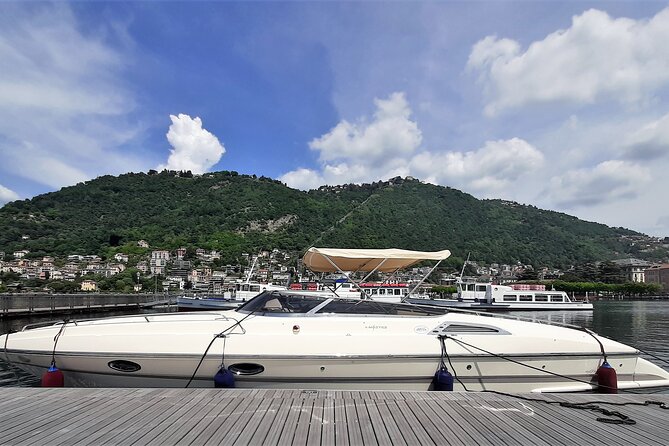 Grand Tour, 1h to 4h private luxury speedboat at Lake Como - Your shoreline tour: Life Electric, Volta Temple, and modern Como architecture