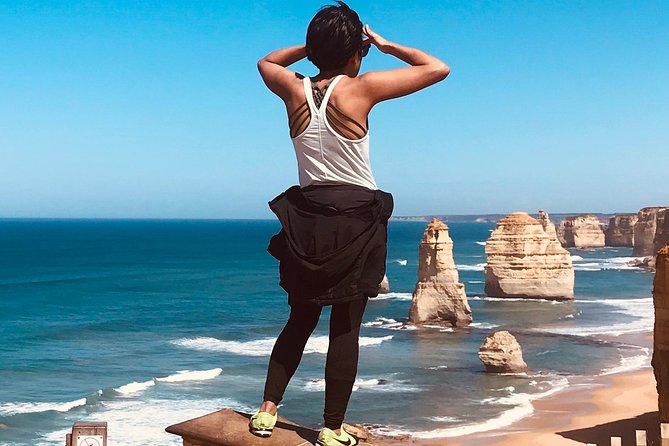 Great Ocean Road Reverse Itinerary PREMIUM Tour - Max 11 Guests - Teddy’s Lookout in Lorne: finishing with a cliffside view