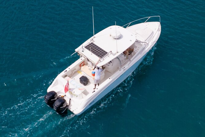 Grenada Luxury Private Boat Cruises - Epiphany Cruises and the 32ft Boston Whaler advantage