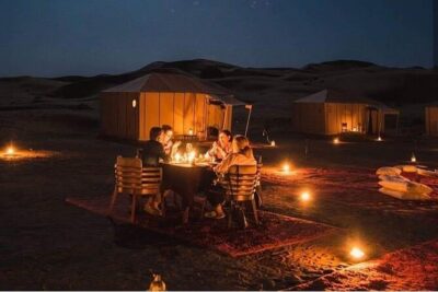 GROUP TOUR - 1 night 2 Day LUXURY Desert TRIP from FES to FES - The Merzouga switch: 4WD transfer, camel sunset, and luggage logistics