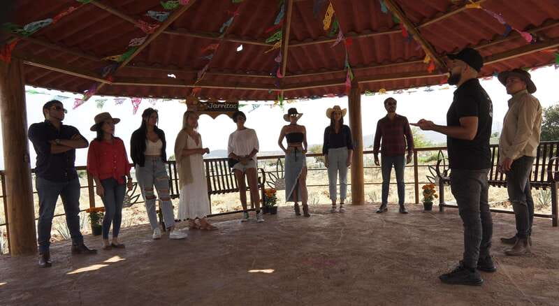 Guadalajara: Premium Tequila Tour with Tastings and Pairings - Puerta del Agave viewpoint: the volcano stop that gives context
