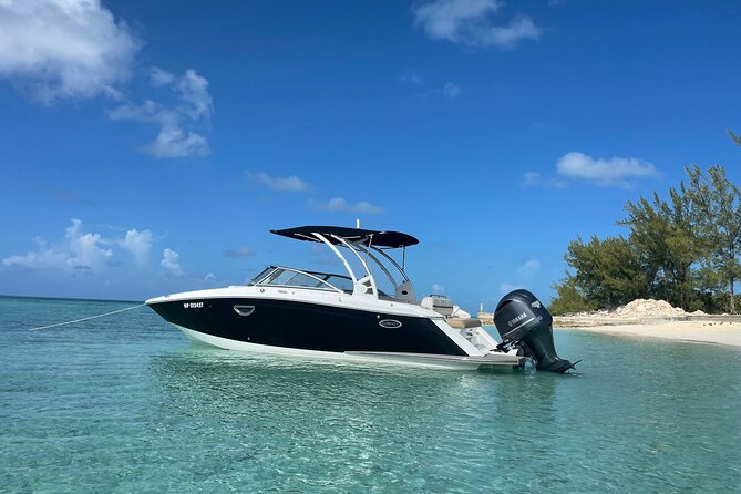 Half-Day Luxury Private Rose Island Pigs and Turtles Excursion - The luxury boat setup: comfort that pays off after beach time