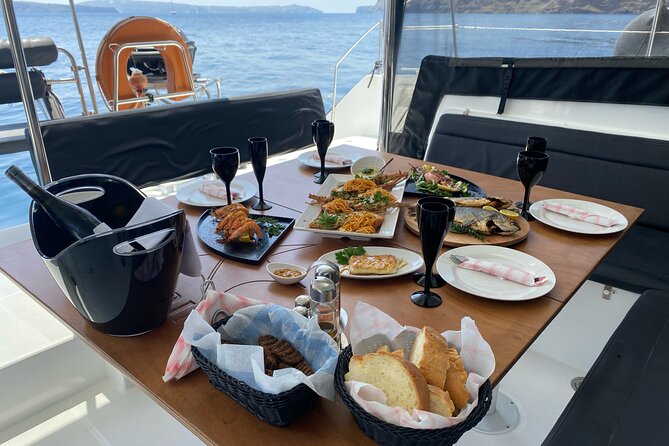 Half Day Premium Catamaran Cruise in Santorini including Oia - Oia from the water: how the Ammoudi Bay timing affects your expectations