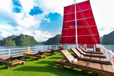 Halong Amazing Sail Luxury 1 Day Small Group Tour 7-Hour Cruising - Getting there from Hanoi: limousine transfer and what’s included