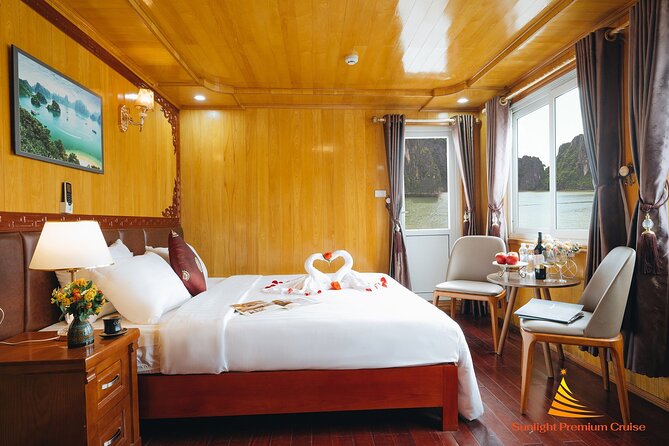 Halong Bay and Lan Ha Bay 2 Days 1 Night with Sunlight Premium - Dinner + cooking class: spring rolls on board