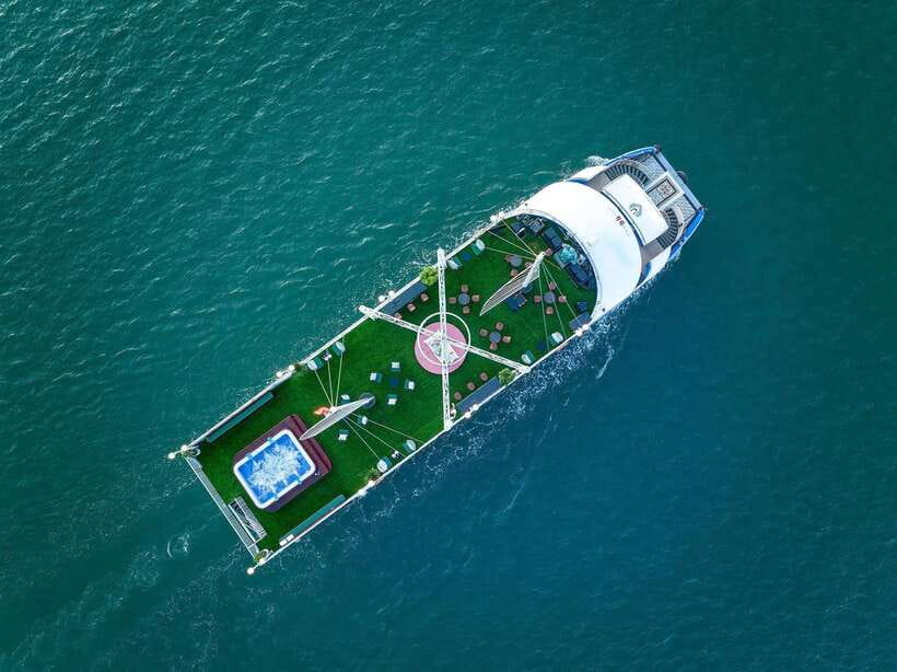 Halong Bay Luxury Cruise: Kayak&Swim,Cave, Party BEST SELLER - One-Day Halong Bay Luxury Cruise: What You Actually Get for $43