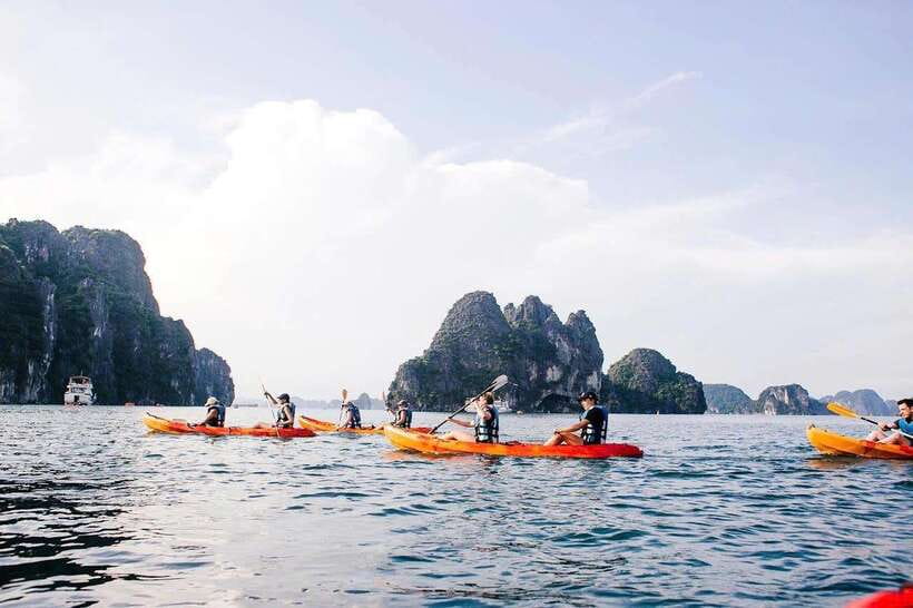 Halong Bay Luxury Cruise: Kayak&Swim,Cave, Party BEST SELLER - Price and Logistics: When This Cruise Makes Sense