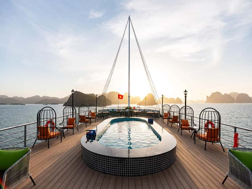 Halong Bay: Luxury Day Cruise w/ Pool, Kayak, Free Transfer - Why this luxury Halong Bay day cruise feels different