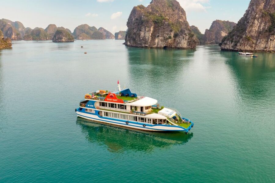 Halong Bay: Luxury Day Cruise with Buffet, Kayak, Swim - Ti Top Island: beach time plus a climb for panoramic views