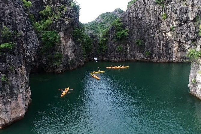 Halong Luxury Cruise Full Day Tour from Hanoi: All Inclusive - Luon Cave kayaking: active fun without overthinking it