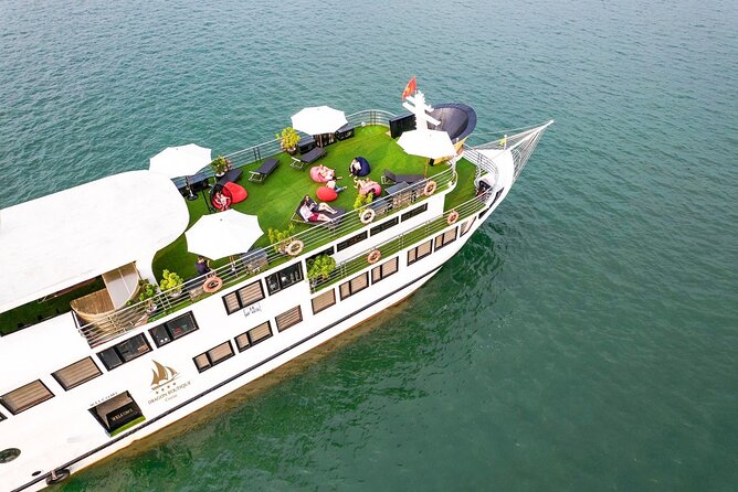 Halong Milalux 5 Star Cruise 2d1n,All inclusive,transfer - Hanoi to Tuan Chau: the A/C bus piece that saves you hassle
