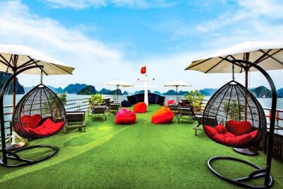 Halong Milalux 5 Star Cruise 2d1n,All inclusive,transfer - Day 1 in Halong Bay: Sung Sot Cave, classic islets, and a real onboard rhythm