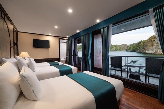 Hanoi: Luxury 3-Day Ninh Binh Trip and Halong 5-Star Cruises - Day 2 on the water: Tuan Chau transfer, luxury ship, and Lan Ha Bay focus
