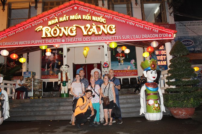 Ho Chi Minh City Night Light - Dinner on Cruise Luxury - Water puppets at Golden Dragon: a 45-minute show that makes sense fast