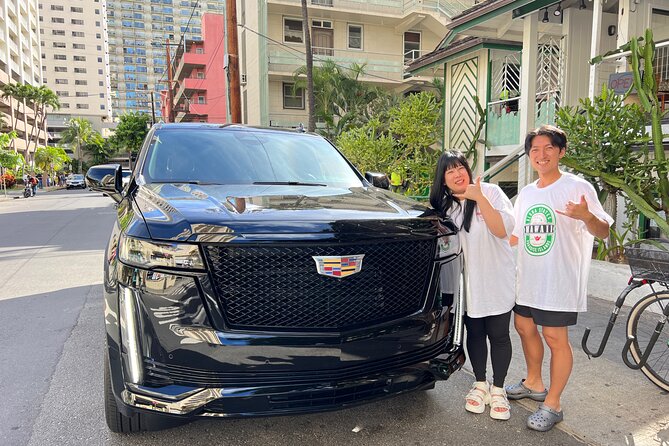 Honolulu SUV Transfer - Hotel, Airport, Port (1-5 passengers) - Inside the SUV: comfort, A/C, and luggage help