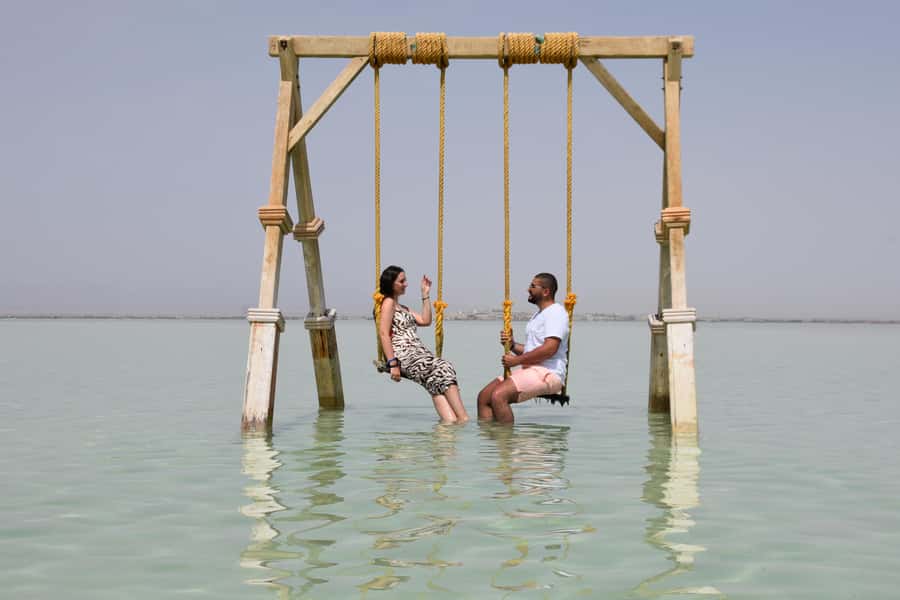 Hurghada:Luxury Diving & Snorkeling inc/Island/Lunch/Massage - Yacht lunch and all-inclusive drinks: the part people remember later