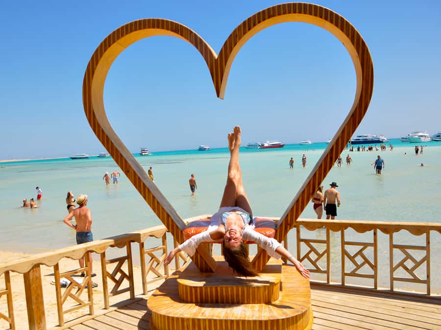 Hurghada: Premium Orange Island Cruise with Lunch & Transfer - Two coral snorkeling stops: how it’s handled and what you’ll need
