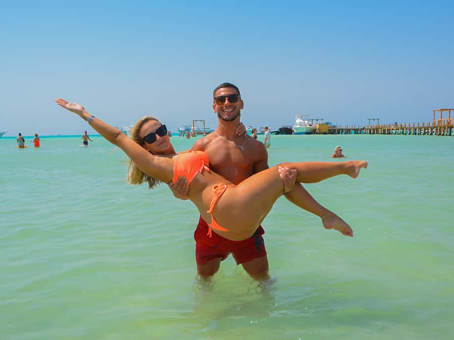 Hurghada: Premium Orange Island Cruise with Lunch & Transfer - Boat comfort, toilets, and safety checks that keep the day moving