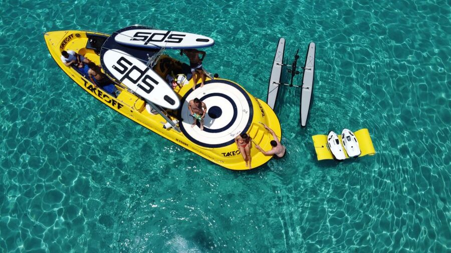 Ibiza: Beach and Cave Boat Tour with Luxury Water Toys - The luxury water-toy lineup: what you can actually do