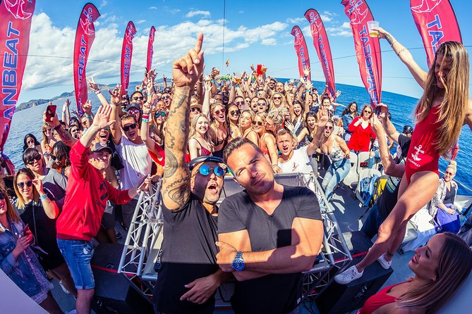 Ibiza Ocean Club Boat Party with 3 Hours Premium Drinks and DJ - Music, Crowd, and the Social Side of Ibiza Ocean Club