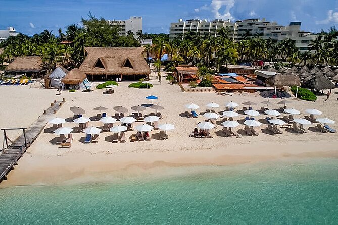 Isla Mujeres luxury catamaran with premium open bar and lunch - Isla Mujeres downtown: the easiest way to shop, swim, and breathe