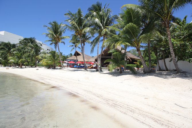 Isla Mujeres luxury catamaran with premium open bar and lunch - VIP beach club lunch at Zama or IXI: what’s included and what VIP can mean