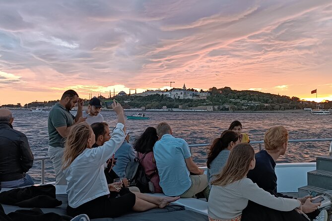Istanbul Bosphorus Sunset Cruise on Luxury Yacht - Dolmabahçe Palace and Çırağan Palace: Ottoman waterfront power from the sea