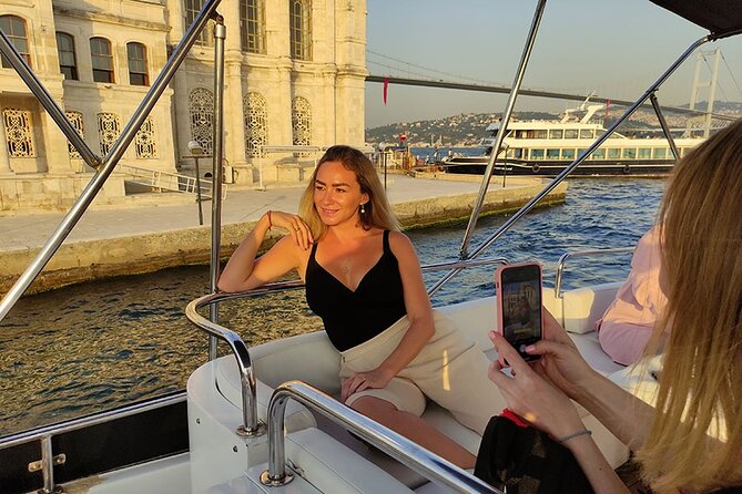 Istanbul Bosphorus Sunset Cruise with Wine on a Luxury Yacht - Meeting at Arap Cami by Galata Port: how to board smoothly