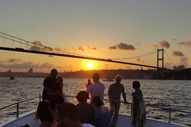 Istanbul Bosphorus Sunset Cruise with Wine on a Luxury Yacht - Wine, soft drinks, and snacks: what’s included and what to expect